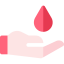 Blood donation icon 64x64