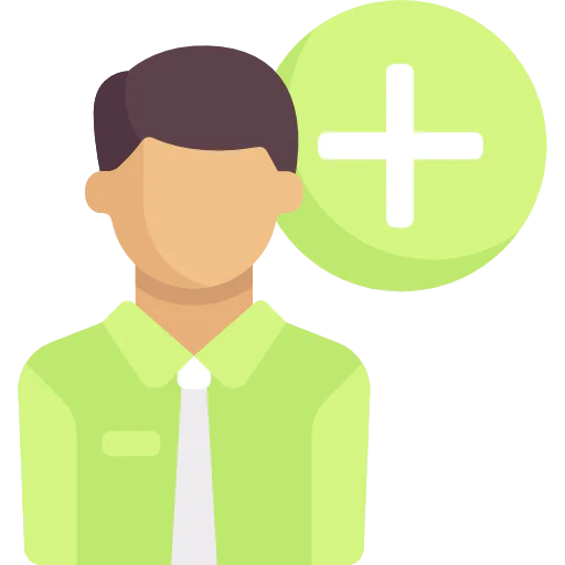 Add user icon