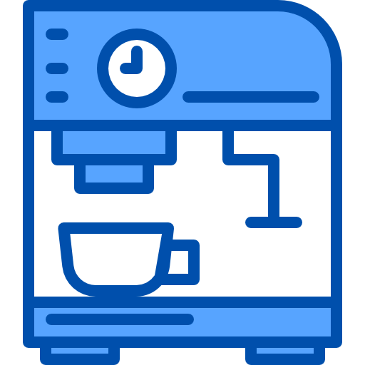 Coffee machine icon