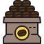 Coffee beans Ikona 64x64
