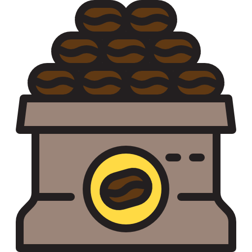 Coffee beans icon