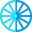 Dharma wheel icon 64x64