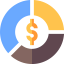 Pie chart icon 64x64