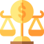 Balance scale icon 64x64