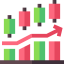 Stock market icon 64x64