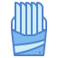 French fries icon 64x64