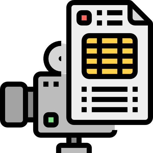 Shooting script icon