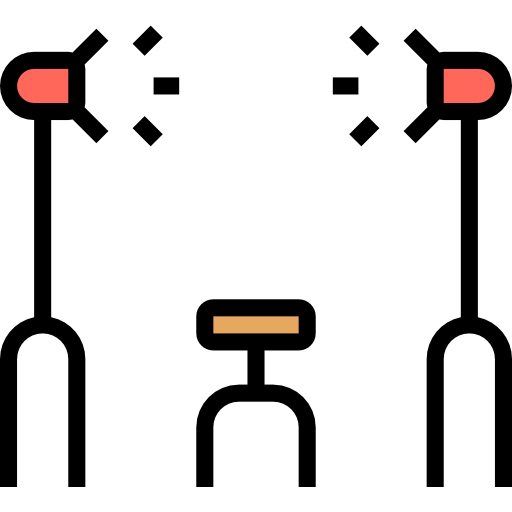 Lighting set icon