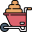Wheelbarrow icon 64x64