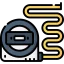 Measuring tape icon 64x64