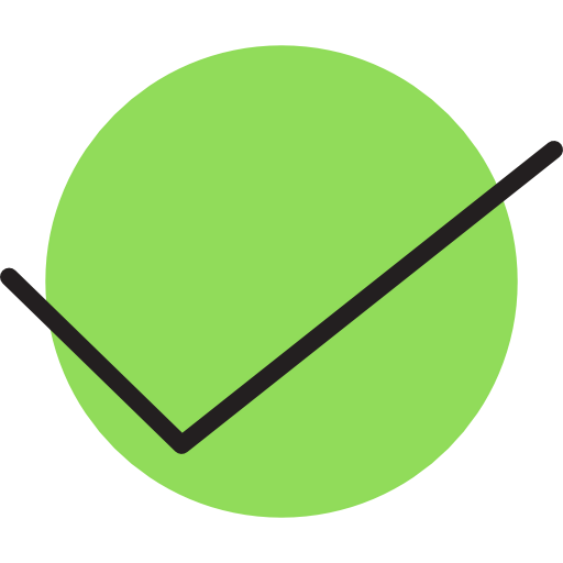 Tick icon