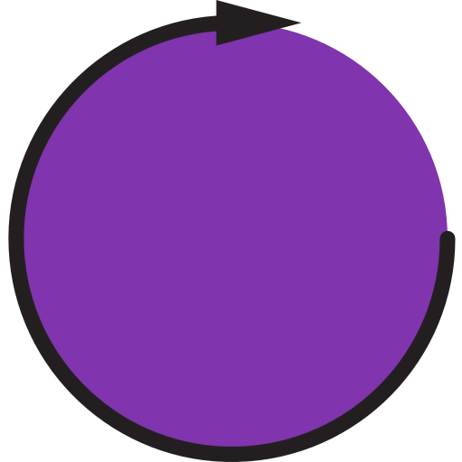 Circular arrow icon
