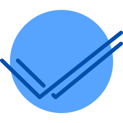 Double tick icon