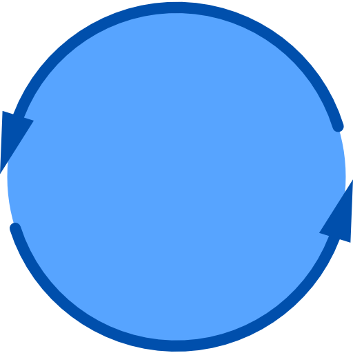Circular arrows icon