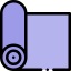 Yoga mat icon 64x64