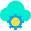 Cloud computing icon 64x64