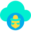 Cloud computing icon 64x64