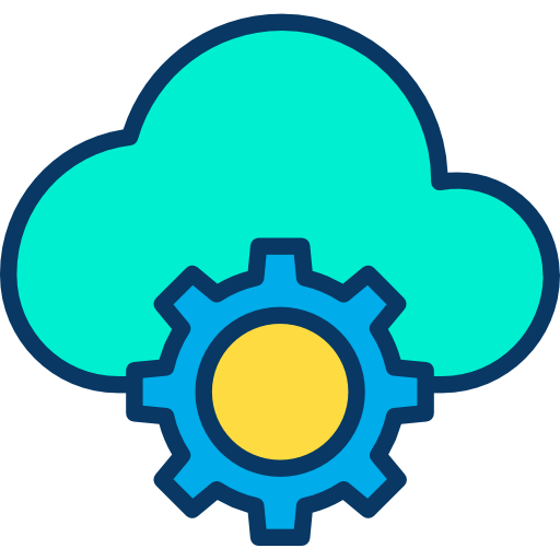 Cloud computing icon
