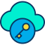 Cloud computing icon 64x64