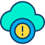 Cloud computing icon 64x64