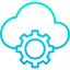 Cloud computing icon 64x64