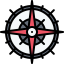 Wind rose biểu tượng 64x64
