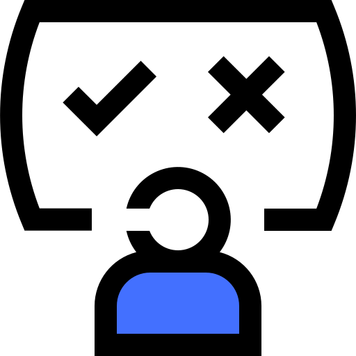 Decision making icon