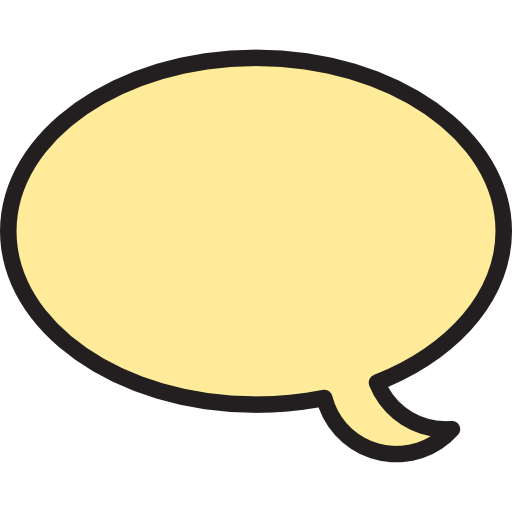 Chat bubble icon