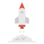 Rocket launch icon 64x64