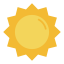 Sun icon 64x64