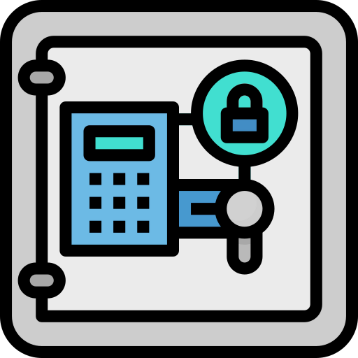 Safe box icon