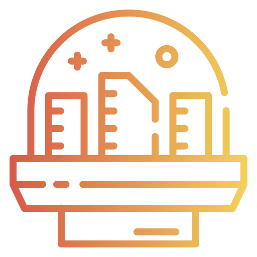 Space colony icon