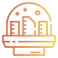 Space colony icon 64x64