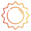 Sun icon 64x64