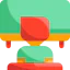 Watching tv Ikona 64x64