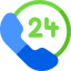 24 hours Symbol 64x64