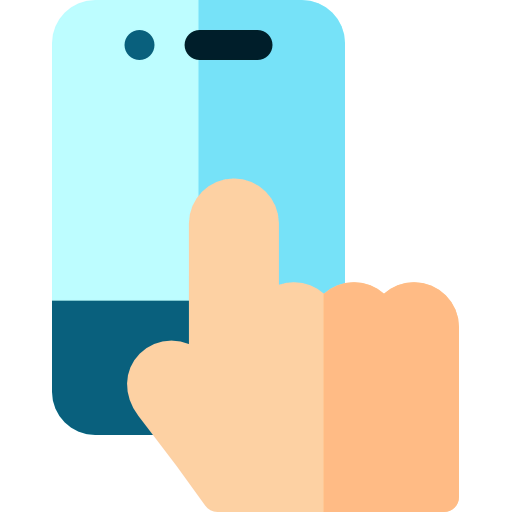 Touch screen icon