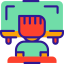 Watching tv Ikona 64x64