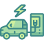 Electric car icon 64x64