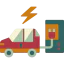 Electric car icon 64x64