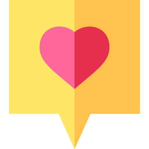 Love message icon