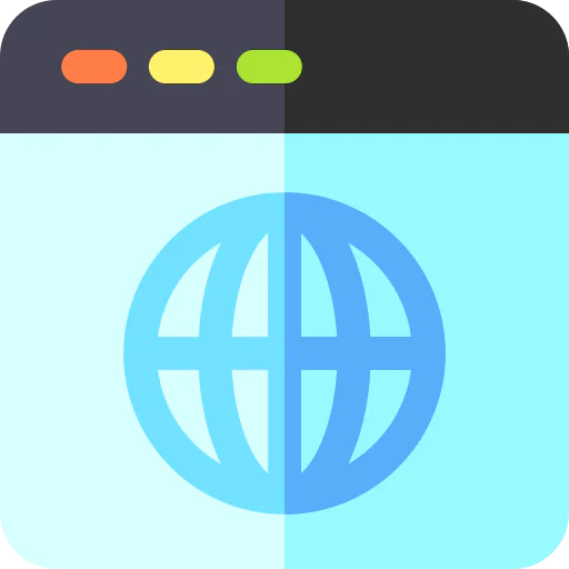 Web page icon