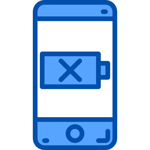 Empty battery icon