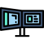 Double screen icon 64x64