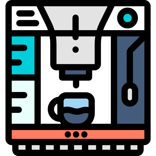 Coffee machine icon