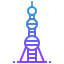 Oriental pearl tower アイコン 64x64