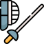 Fencing icon 64x64