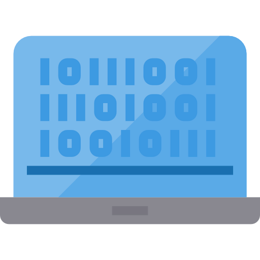 Binary code icon