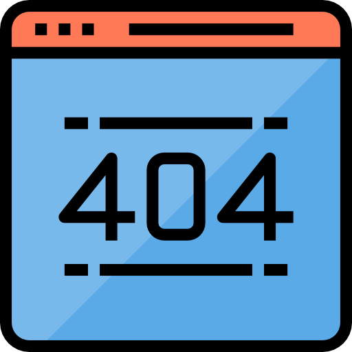 Error 404 icon