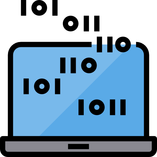 Binary code icon